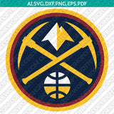 Denver Nuggets Logo SVG | NBA Vector Cricut Silhouette