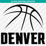 Denver Nuggets Logo SVG | NBA Vector Cricut Silhouette