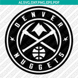 Denver Nuggets Logo SVG | NBA Vector Cricut Silhouette