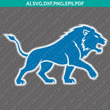 Detroit Lions SVG Bundle – NFL Football Logo Vector Files for Cricut