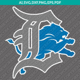 Detroit Lions SVG Bundle – NFL Football Logo Vector Files for Cricut