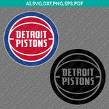 Detroit Pistons Logo SVG