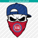 Detroit Pistons Logo SVG | NBA Vector Files Cricut Silhouette