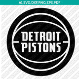 Detroit Pistons Logo SVG