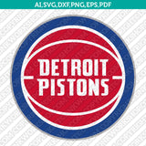 Detroit Pistons Logo SVG