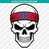 Detroit Pistons Logo SVG | NBA Vector Files Cricut Silhouette