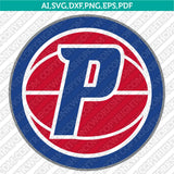 Detroit Pistons Logo SVG | NBA Vector Files Cricut Silhouette