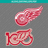 Detroit Red Wings Logo SVG Vector PNG