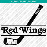 Detroit Red Wings SVG Logo Vector File for Cricut & Silhouette