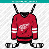 Detroit Red Wings SVG Logo Vector File for Cricut & Silhouette