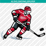 Detroit Red Wings SVG Logo Vector File for Cricut & Silhouette