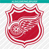 Detroit Red Wings SVG Logo Vector File for Cricut & Silhouette