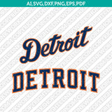 Detroit Tigers Logo SVG | MLB Vector Cricut & Silhouette