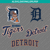 Detroit Tigers Logo SVG | MLB Vector Cricut & Silhouette