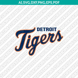 Detroit Tigers Logo SVG | MLB Vector Cricut & Silhouette