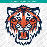 Detroit Tigers SVG Bundle – MLB Baseball Logo Vector Cricut