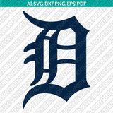 Detroit Tigers SVG Bundle – MLB Baseball Logo Vector Cricut