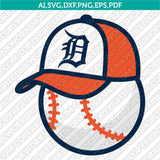 Detroit Tigers SVG Bundle – MLB Baseball Logo Vector Cricut