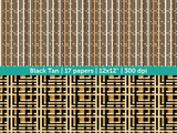 Digital Papers | Digital Scrapbooking Black Tan Paper Instant Download