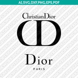 Dior Logo SVG Cut File Cricut Clipart Dxf Eps Png Silhouette Cameo
