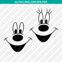 16 Disney Mickey Mouse Minnie Mouse SVG Cut File Vector Cricut Silhouette Cameo Clipart Png Dxf Eps