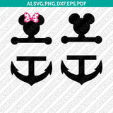 16 Disney Mickey Mouse Minnie Mouse SVG Cut File Vector Cricut Silhouette Cameo Clipart Png Dxf Eps