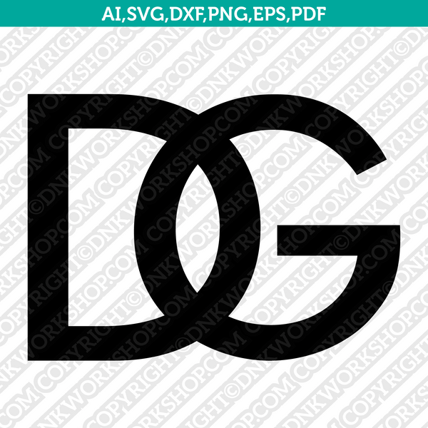 Dolce & Gabbana Logo SVG Cut File Cricut Clipart Dxf Eps Png Silhouett ...