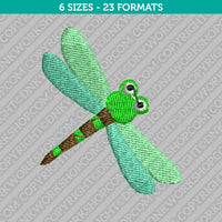 Dragonfly Embroidery Design - 6 Sizes - INSTANT DOWNLOAD