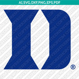 Duke Blue Devils Logo SVG Bundle | NCAA College Vector Cricut