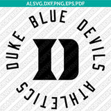 Duke Blue Devils Logo SVG Bundle | NCAA College Vector Cricut