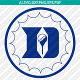 Duke Blue Devils Logo SVG Bundle | NCAA College Vector Cricut