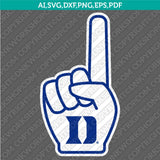 Duke Blue Devils Logo SVG Bundle | NCAA College Vector Cricut