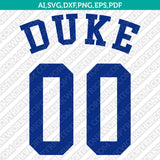 Duke Blue Devils Logo SVG Bundle | NCAA College Vector Cricut