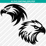 Eagle Head SVG Mascot Cut File Cricut Clipart Png