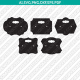 Earring Holder Display Cards Template SVG Vector Cricut Cut File Clipart Png Eps Dxf