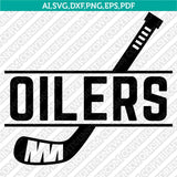 Edmonton Oilers Logo SVG | NHL Hockey Team Vector Cricut Silhouette