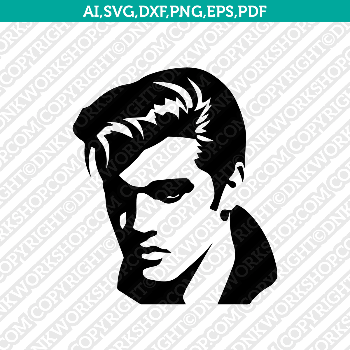 Elvis Presley SVG Cut File Cricut Clipart Silhouette Png – DNKWorkshop