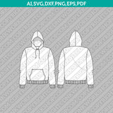 Essentials Set Hoodie Joggers Shorts Legging Sportswear Activewear Bundle SVG Sketch Fashion CAD Technical Flat Cut File PDF Vector Cricut