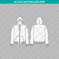 Essentials Set Hoodie Joggers Shorts Legging Sportswear Activewear Bundle SVG Sketch Fashion CAD Technical Flat Cut File PDF Vector Cricut