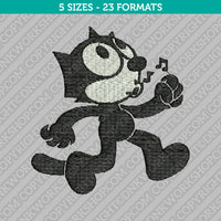Felix The Cat Embroidery Design - 5 Sizes - INSTANT DOWNLOAD