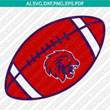 Firenze Red Lions SVG Bundle | AFLE Football Logo Vector Cricut