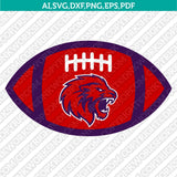 Firenze Red Lions SVG Bundle | AFLE Football Logo Vector Cricut