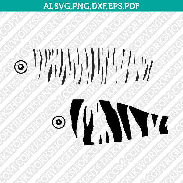 fish lure stripes svg Fishing Lure SVG Cut File Vector Cricut Clipart Png Dxf Eps – DNKWorkshop