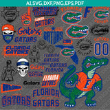 Florida Gators Logo SVG Bundle | NCAA College Vector Cricut