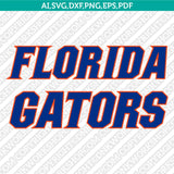 Florida Gators Logo SVG Bundle | NCAA College Vector Cricut