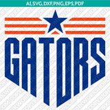 Florida Gators Logo SVG Bundle | NCAA College Vector Cricut