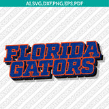 Florida Gators Logo SVG Bundle | NCAA College Vector Cricut