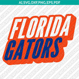 Florida Gators Logo SVG Bundle | NCAA College Vector Cricut
