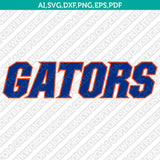 Florida Gators Logo SVG Bundle | NCAA College Vector Cricut