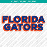 Florida Gators Logo SVG Bundle | NCAA College Vector Cricut